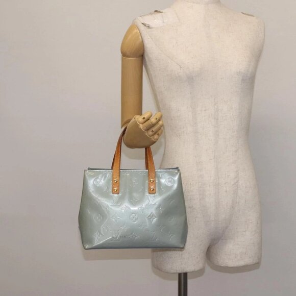 LOUIS VUITTON Monogram Vernis Reade PM Hand Bag Lavande LV Auth - Picture 14 of 16